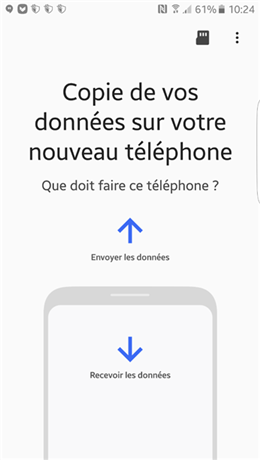 Passer d’iPhone à Android via Smart Switch