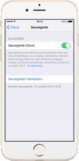 Transférer des données iPhone vers iPhone avec iCloud