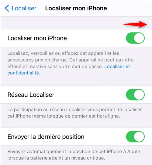 comment retirer un id sur un iphone