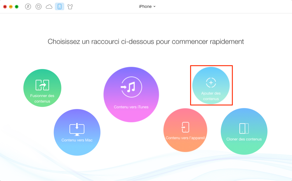 Ajouter une sonnerie sur iPhone - étape 2