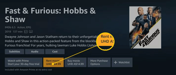 Vérifiez si la 4K est prise en charge