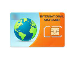 Une carte SIM étrangère