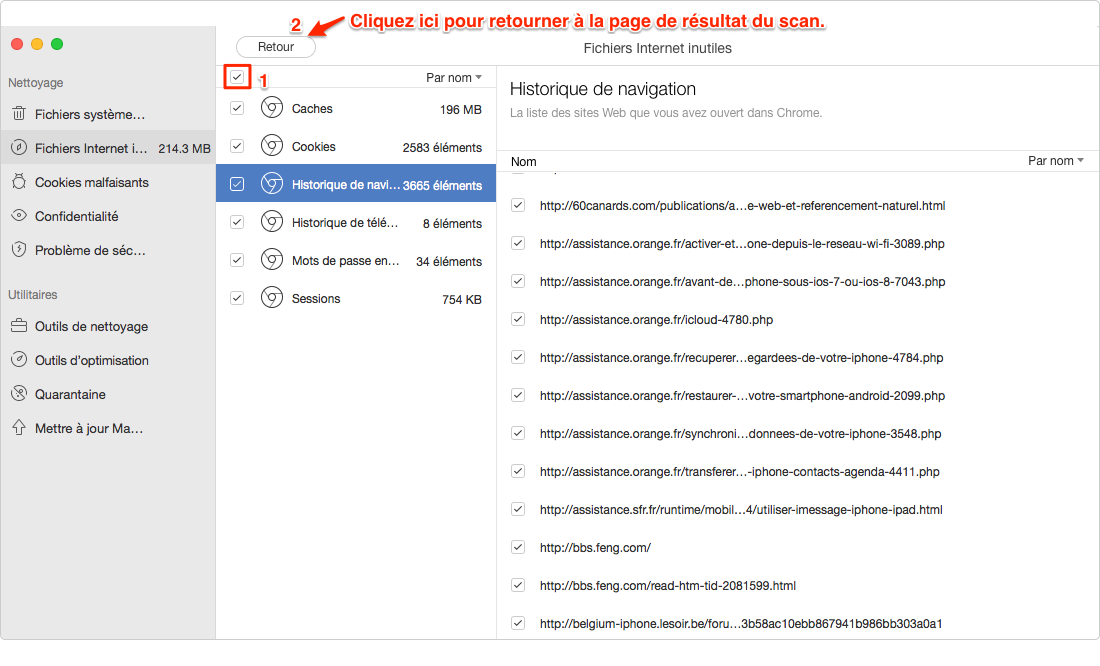 Comment améliorer la performance de votre Mac avec MacClean – étape 3