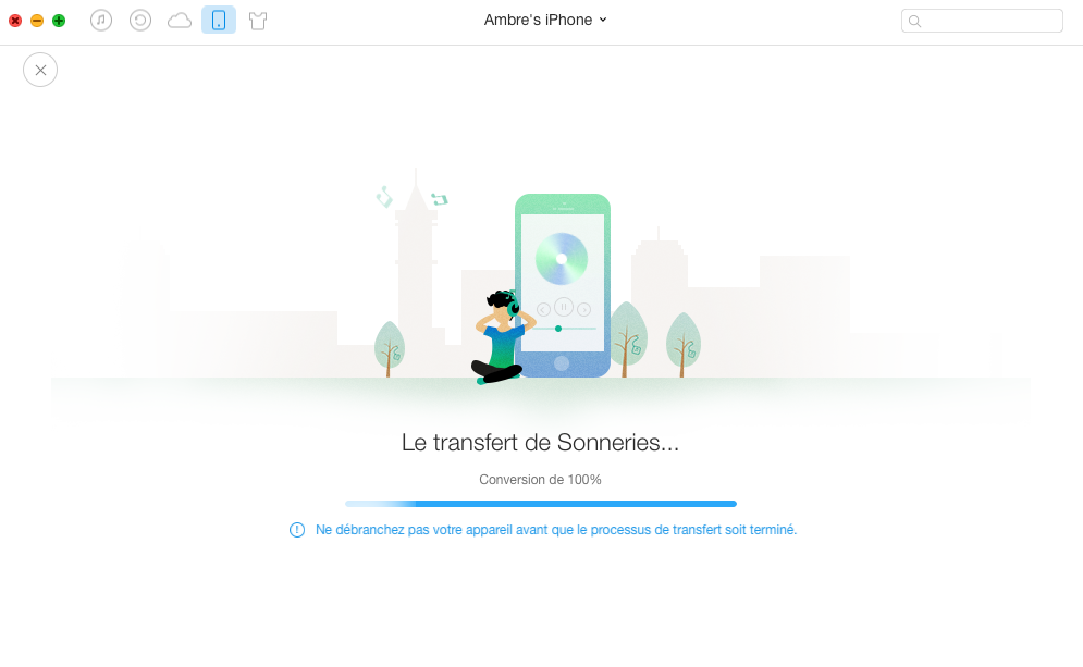 Convertissement automatique en .m4r