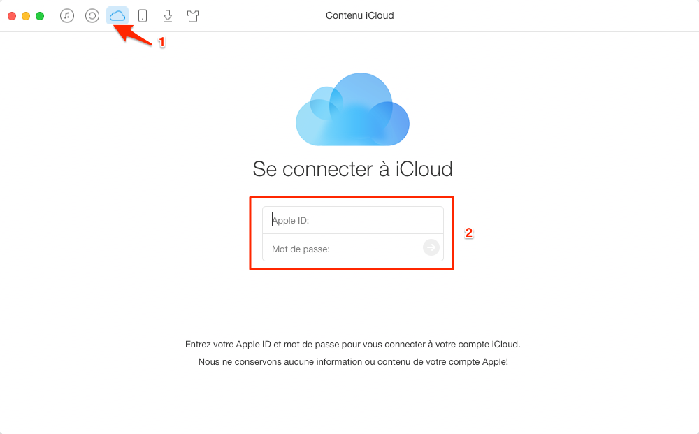Comment exporter les contacts sur iCloud – étape 2