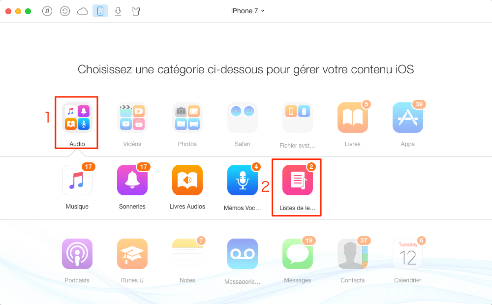 2 Moyens De Creer Une Playlist Sur Iphone Ipad Guide D Imobie