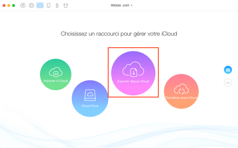 Comment exporter des contacts depuis iCloud – étape 2
