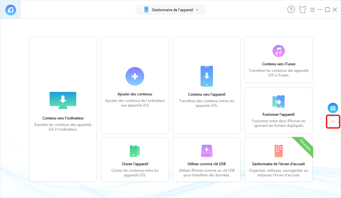 Comment importer des photos de l'iPhone vers PC - étape 1