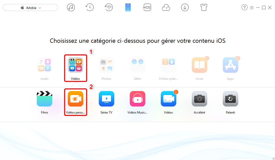 comment lire une video sur iphone