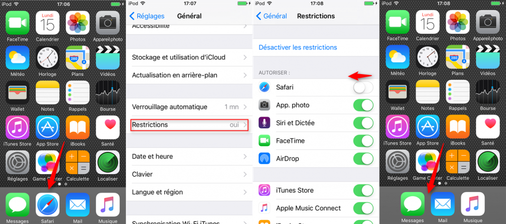 comment masquer des applications sur ios 18