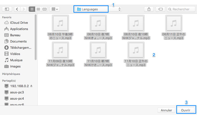 Comment ajouter Podcasts sur iPhone avec AnyTrans pour iOS - étape 4