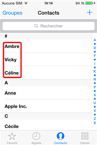 Récupération de données iPhone terminé