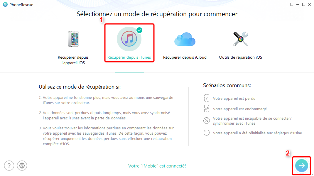 Comment récupérer les photos iPhone cassé iMobie_Inc