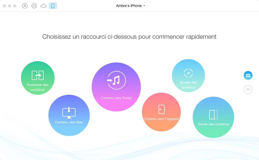 Comment sauvegarder des notes sur iPhone 7 (Plus) - étape 1