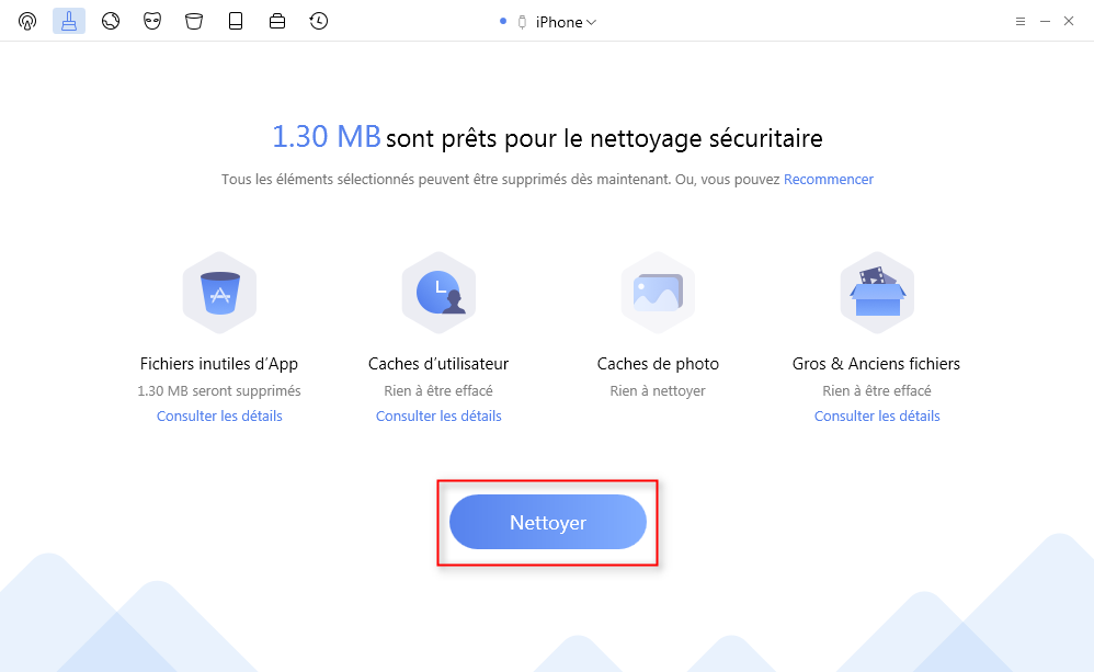 Comment supprimer l'espace Autres sur iPhone - étape 3