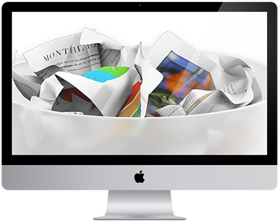 Mac rempli de fichiers inutiles