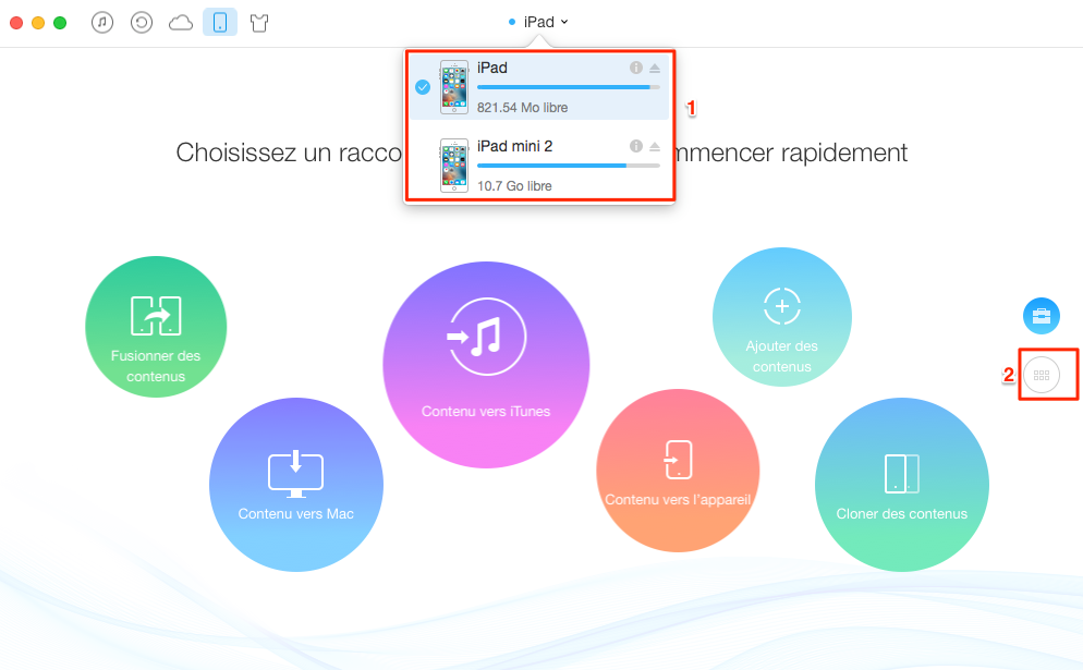 Comment transférer des photos iPod vers PC – étape 1
