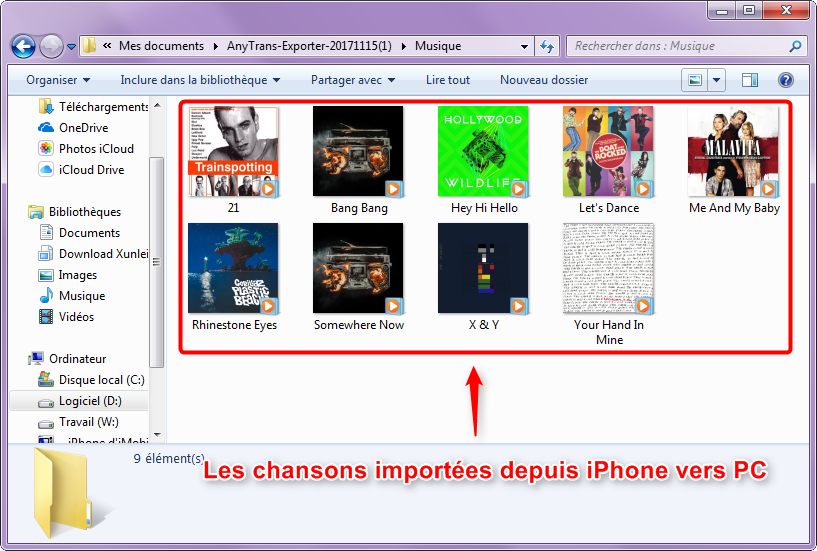 Comment copier la musique d’iPhone 7 vers PC