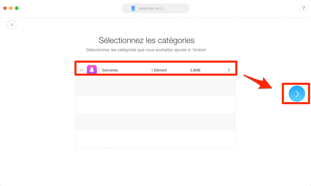 Transférer des sonneries d'iTunes vers iPhone 7 (Plus) avec iTunes