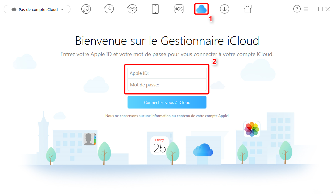 Comment voir des SMS sur iCloud – étape 2