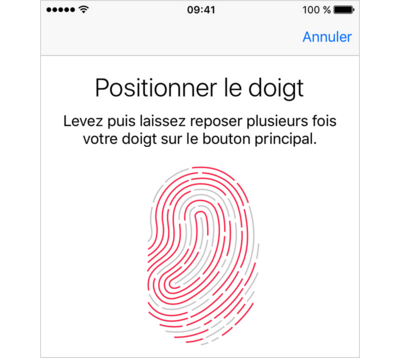Problème de Touch ID sur iOS 9/9.1/9.2/9.3