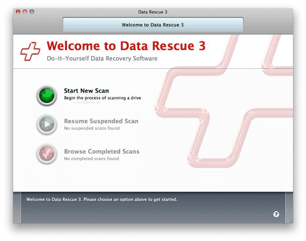 Data Rescue pour Mac