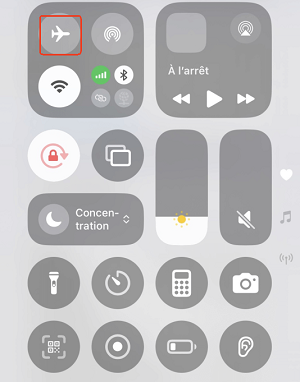 Désactiver le mode Avion
