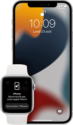 Déverrouiller iPhone avec Apple Watch masque