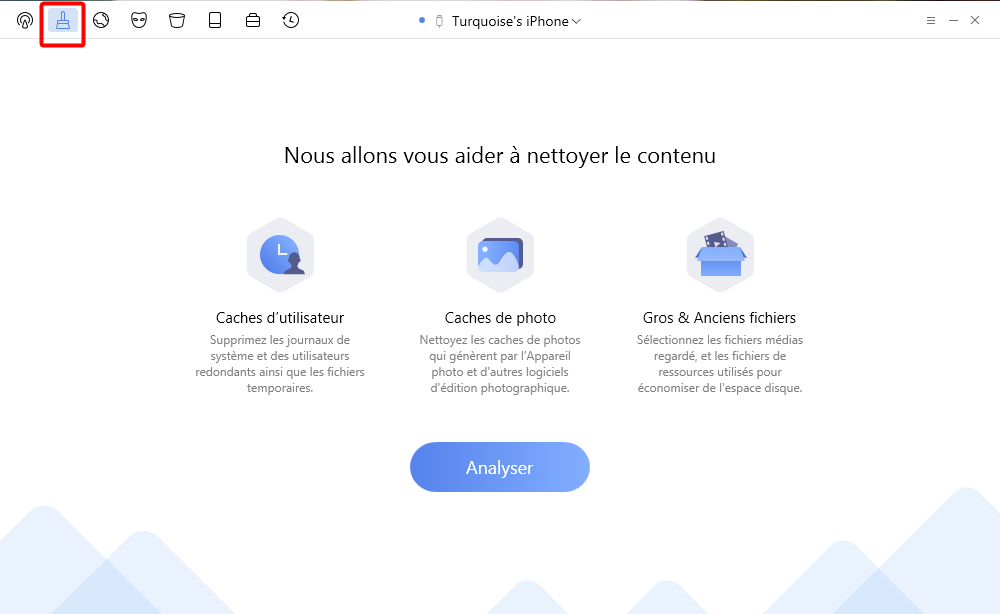 Comment libérer de l'espace sur iPhone – étape 1