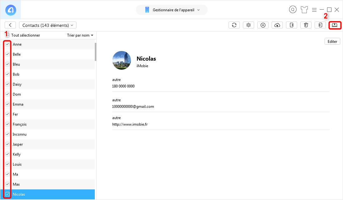 4 façons d'importer les contacts iPhone sur PC | iMobie Inc.