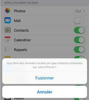 Importer vos contacts vCard/VCF sur iPhone avec iCloud – étape 1