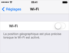 Comment activer le bouton Wi-Fi grisé d'iPhone 4s 1