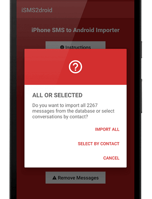 Importer Messages