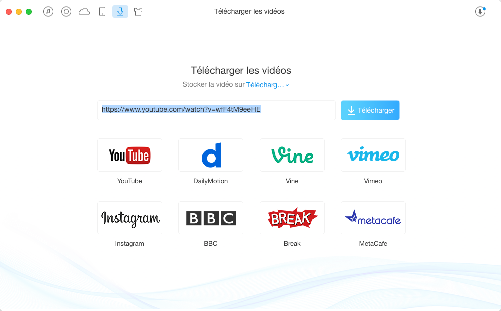 Comment transférer la liste de lecture iPhone 4/5/6 vers iPhone 7 (Plus) – étape 1