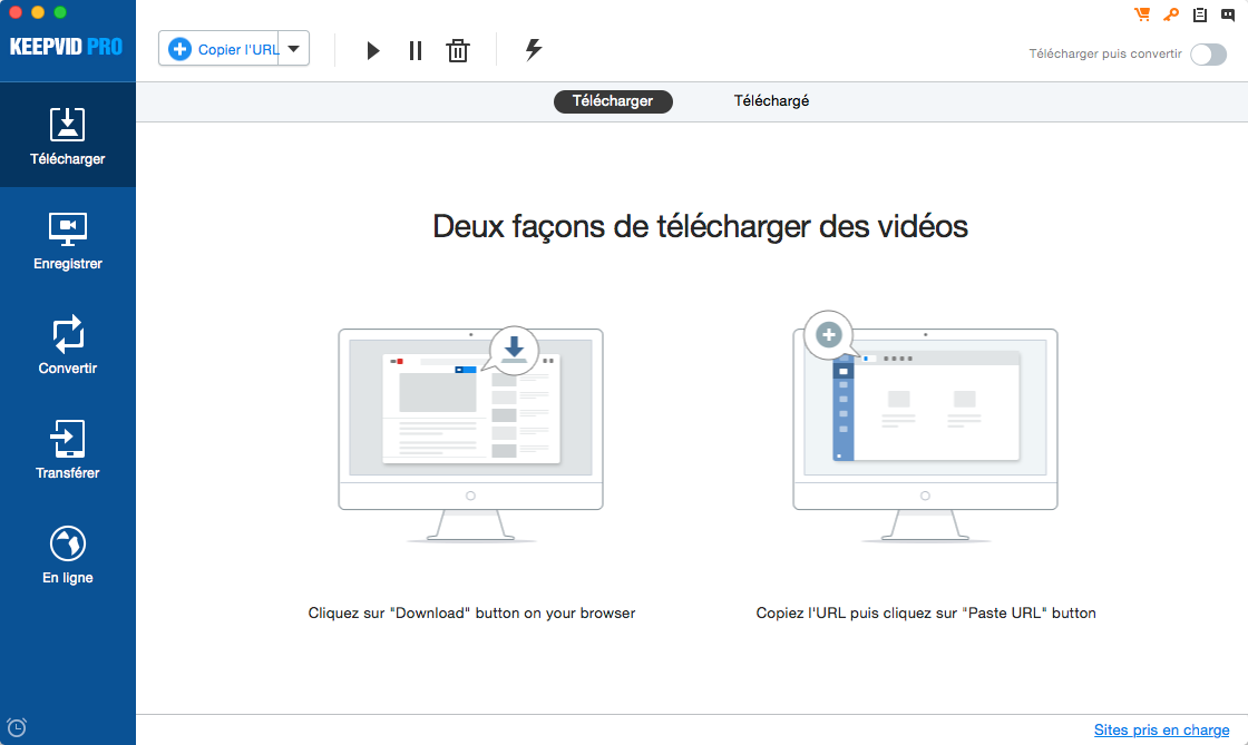 Comment télécharger les vidéos avec Keepvid