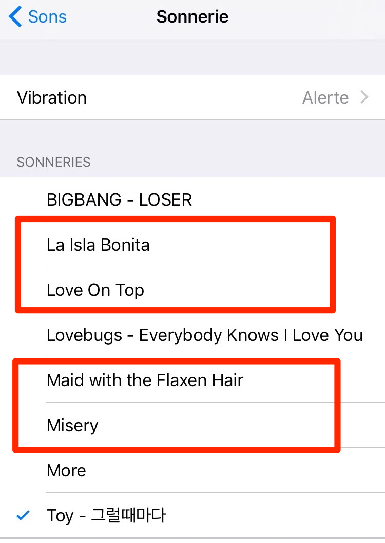 Personnaliser des sonneries sur votre iPhone
