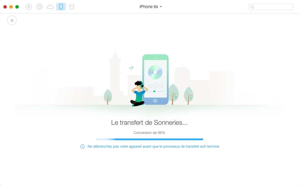 Convertissement automatique en .m4r