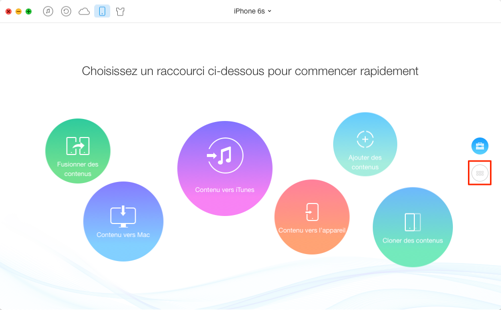 Mettre musique en sonneries sur iPhone – étape 1