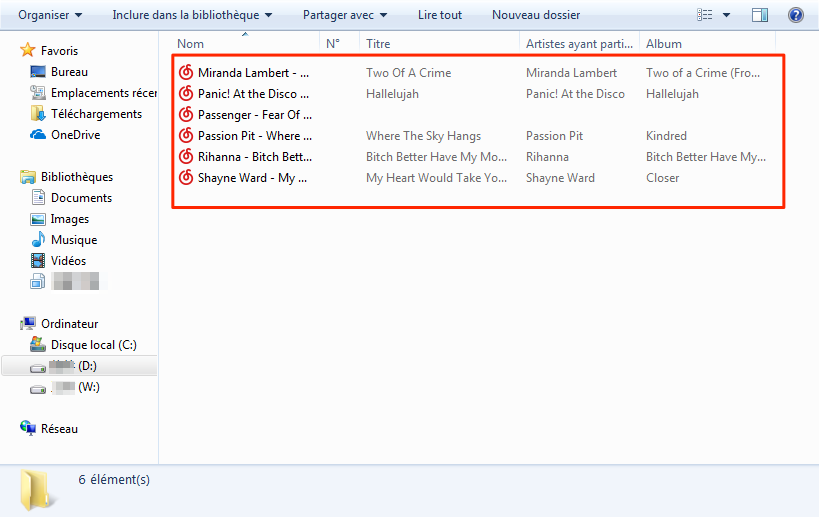 Comment synchroniser musique iPhone vers PC – étape 4
