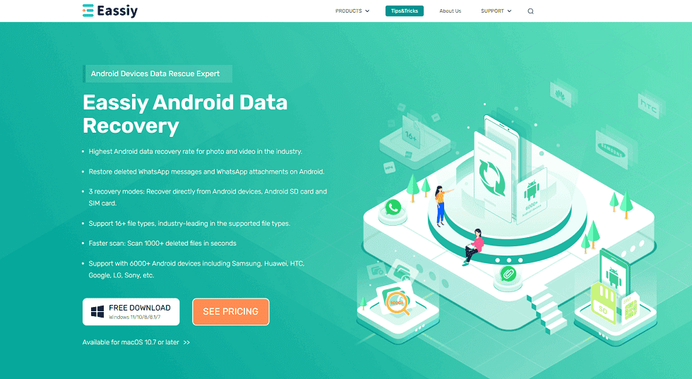 La Récupération de Données Android Eassiy