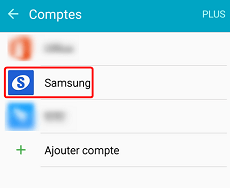 Récupérer contacts Samsung 