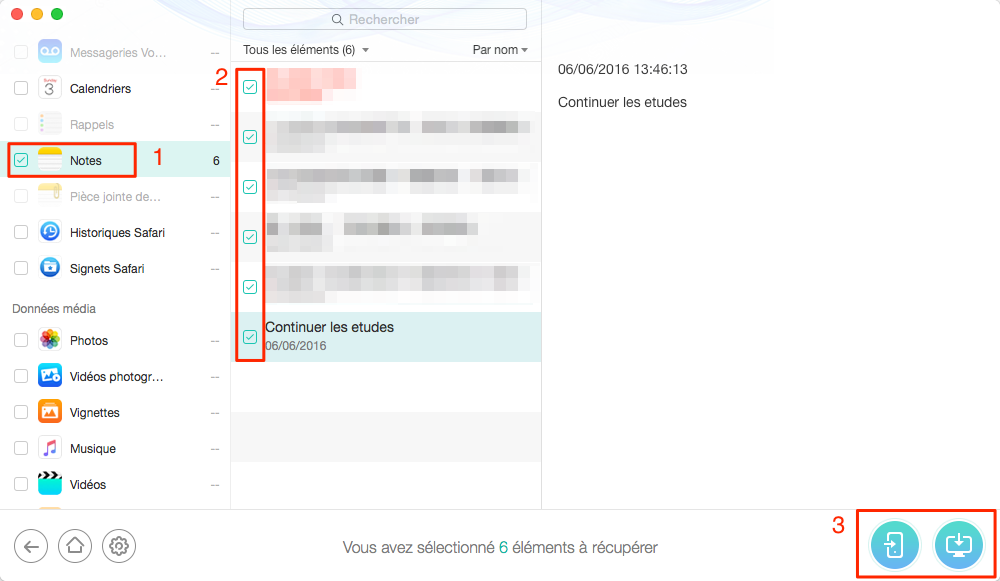 Le transfert des vidéos iPod touch à L'ordinateur– étape 3