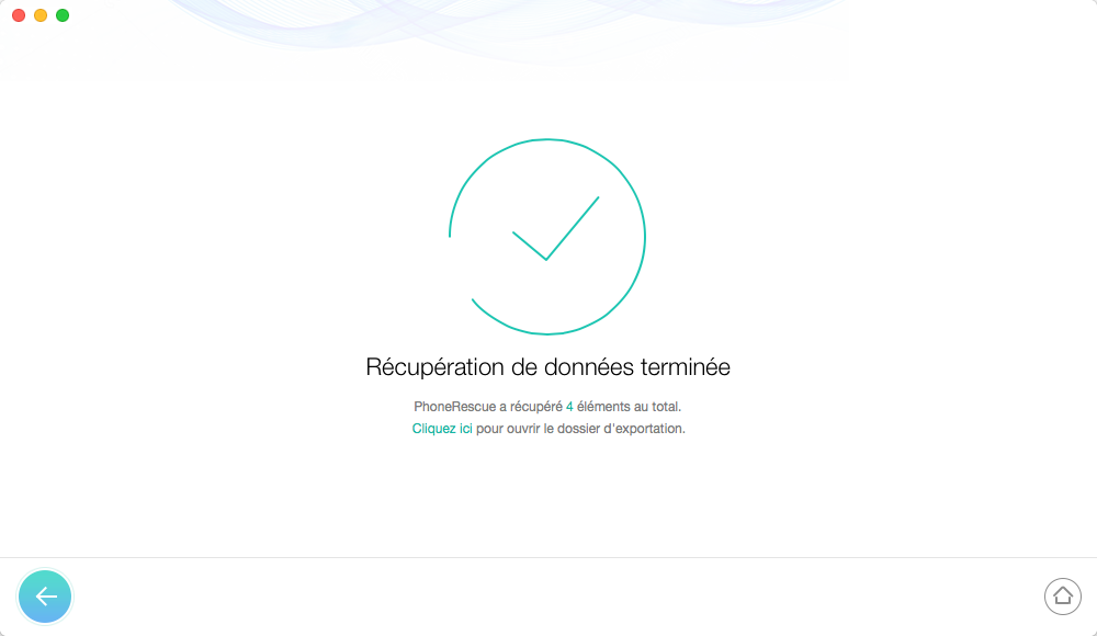 Comment retrouver les photos perdues depuis iPod touch – étape 3