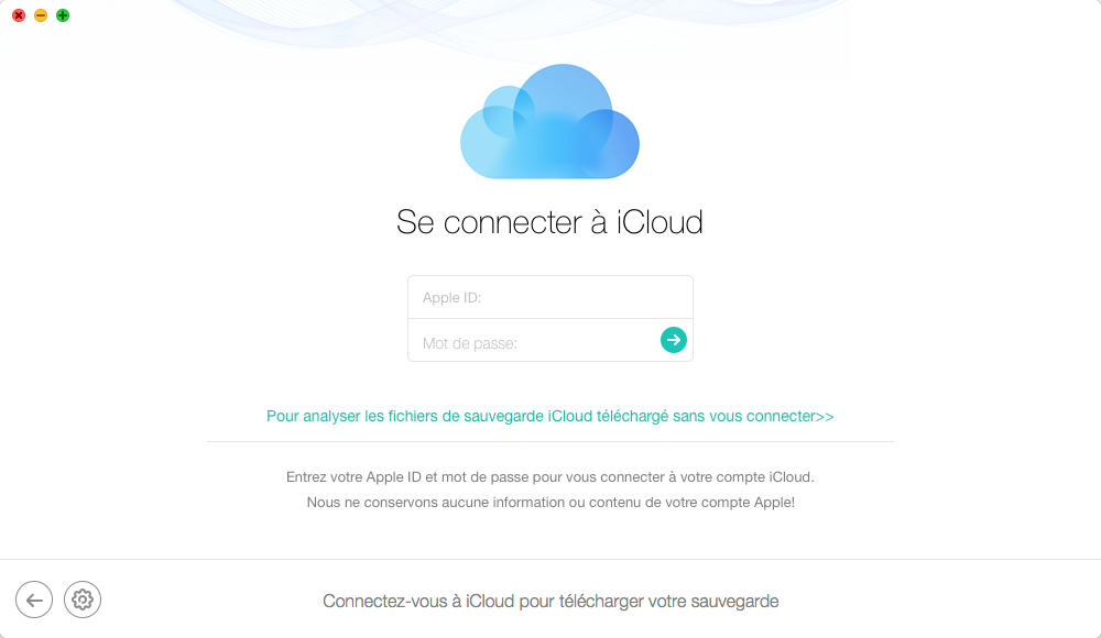 Récupérer facilement l'historique Safari depuis iCloud – étape 2