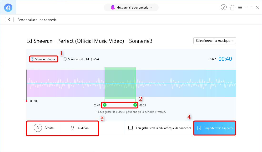 Comment changer la sonnerie sur iPhone