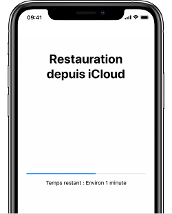 Restaurer application iPhone