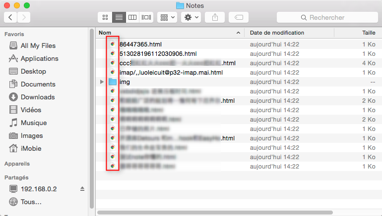 Récupérer les notes iPhone sans sauvegarde iTunes et iCloud – étape 4