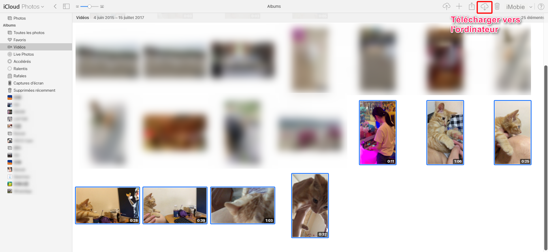 Comment récupérer les vidéos perdues d'iPhone/iPad à partir d'iCloud