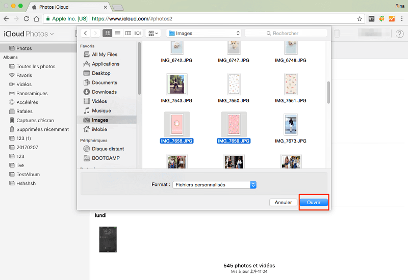 Comment sauvegarder les photos de PC/Mac vers iCloud