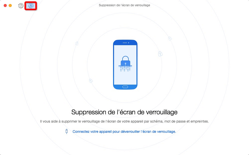 Supprimer le verrouillage